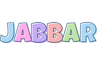 Jabbar pastel logo