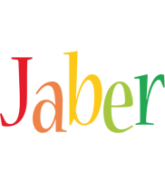 Jaber birthday logo