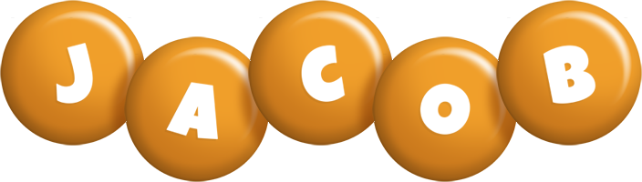 Jacob candy-orange logo
