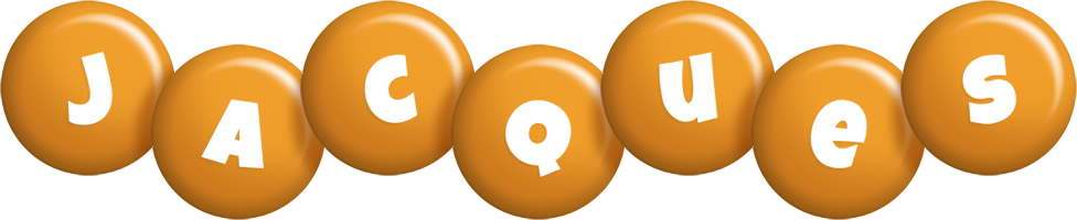 Jacques candy-orange logo