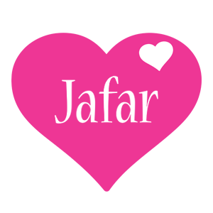 Jafar love-heart logo
