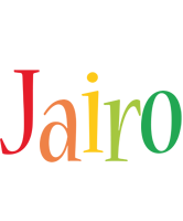 Jairo birthday logo