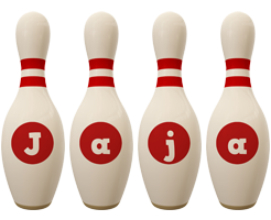 Jaja bowling-pin logo