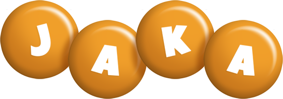 Jaka candy-orange logo