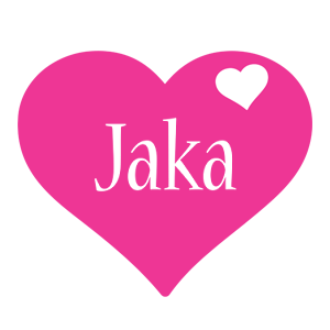 Jaka love-heart logo