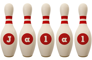 Jalal bowling-pin logo