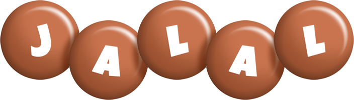 Jalal candy-brown logo