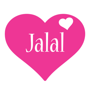Jalal love-heart logo