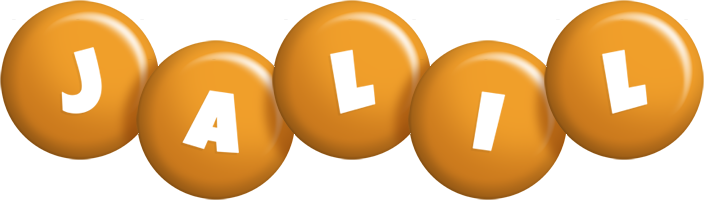 Jalil candy-orange logo