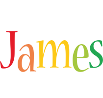 James birthday logo