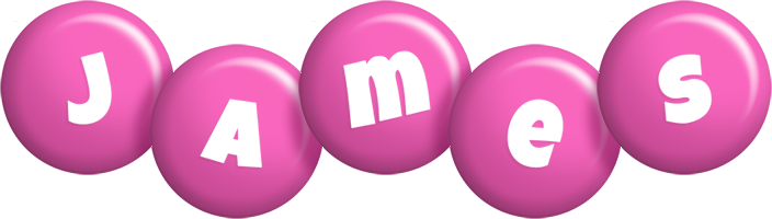 James candy-pink logo