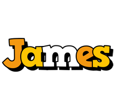James cartoon logo