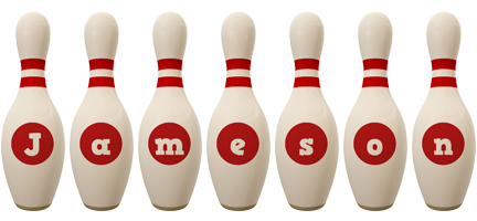 Jameson bowling-pin logo