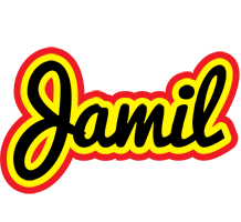 Jamil flaming logo
