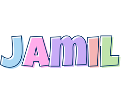 Jamil pastel logo