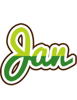 Jan golfing logo