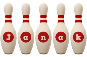 Janak bowling-pin logo