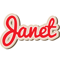 Janet chocolate logo