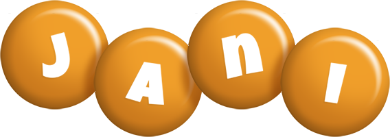Jani candy-orange logo