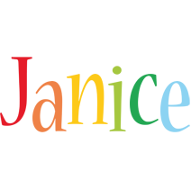 Janice birthday logo