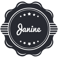 Janine badge logo