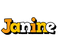Janine cartoon logo