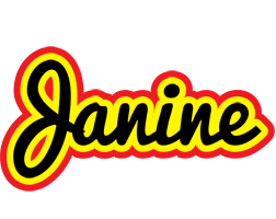 Janine flaming logo