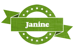 Janine natural logo