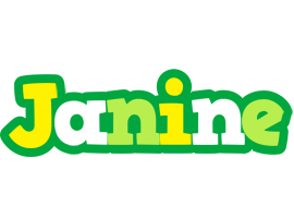 Janine soccer logo