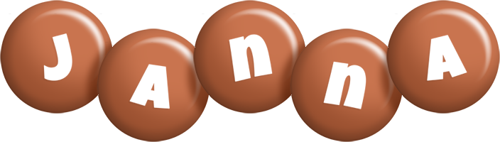 Janna candy-brown logo
