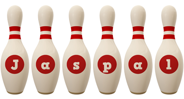 Jaspal bowling-pin logo