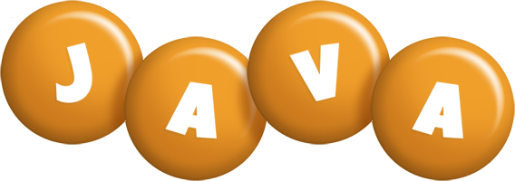 Java candy-orange logo