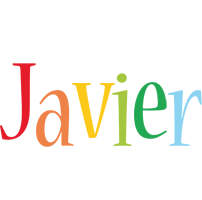Javier birthday logo