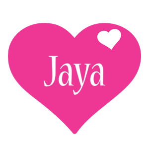 Jaya love-heart logo