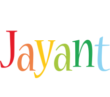 Jayant birthday logo
