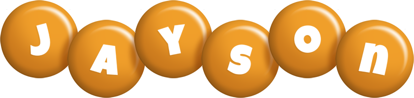 Jayson candy-orange logo