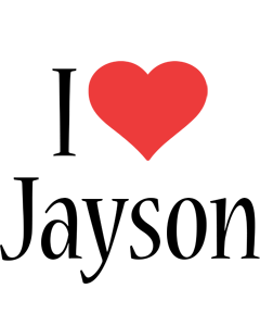 Jayson i-love logo