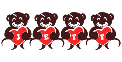 Jeff bear logo