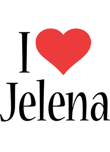 Jelena i-love logo