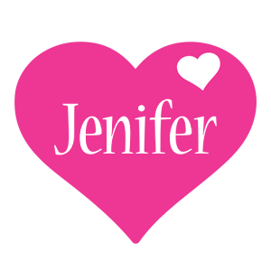 Jenifer love-heart logo