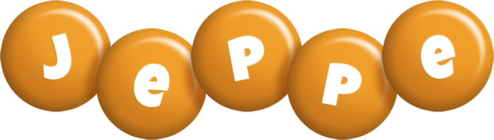 Jeppe candy-orange logo