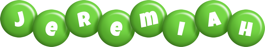 Jeremiah candy-green logo