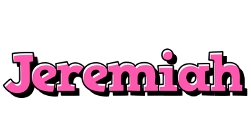 Jeremiah girlish logo
