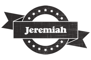 Jeremiah grunge logo