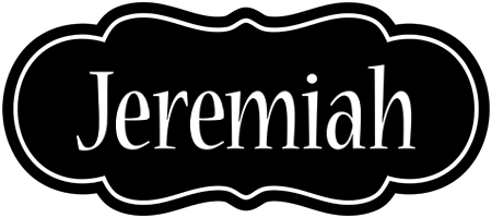 Jeremiah welcome logo