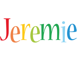 Jeremie birthday logo