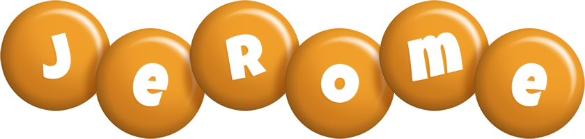 Jerome candy-orange logo