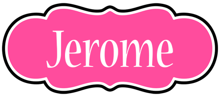 Jerome invitation logo
