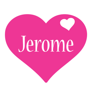 Jerome love-heart logo