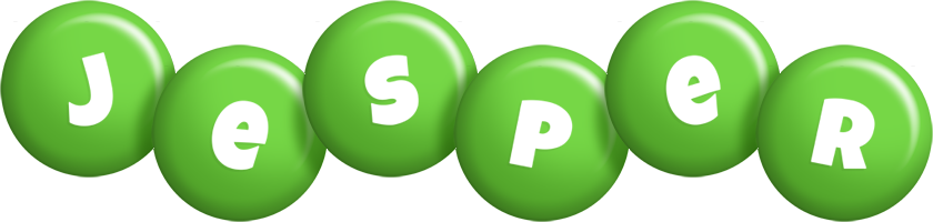 Jesper candy-green logo